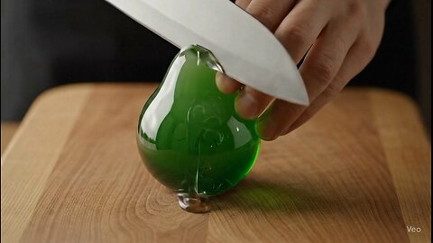 Oddly Satisfying Glass Fruit Cutting in 1 Minute 🍊🍒🥝