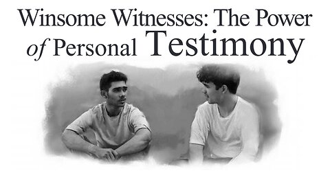 Sermon "Personal Testimony" Don DePaepe