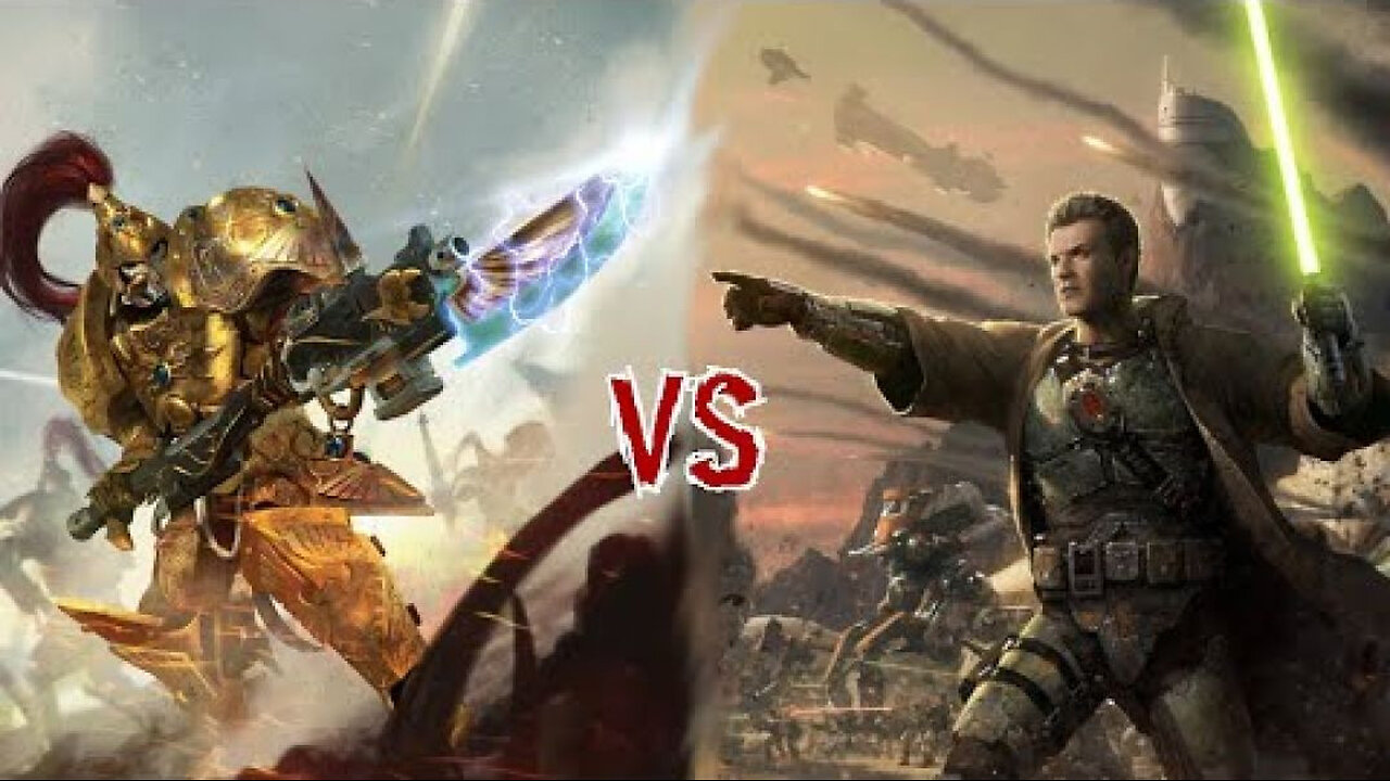 Adeptus Custodes Vs Jedi Knights Is Almost Fair
