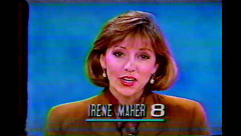 November 3, 1991 - WFLA-TV News Bumpers & Irene Maher Newsbreak