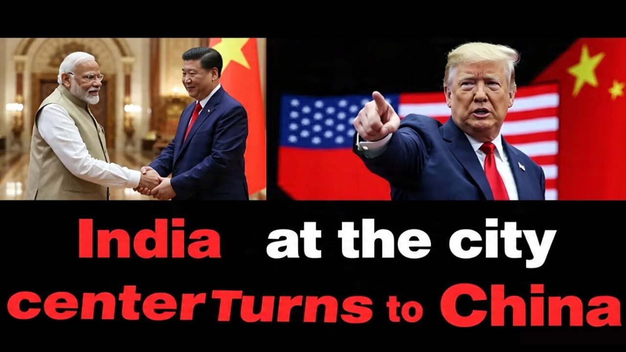 India Turns to China After Trump’s 50% Tariffs 🚨 Modi’s High-Stakes Visit