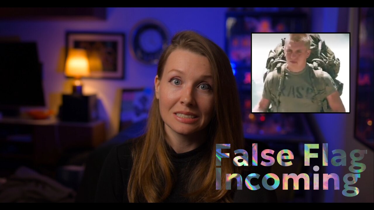 When you're about to get false-flagged into war
