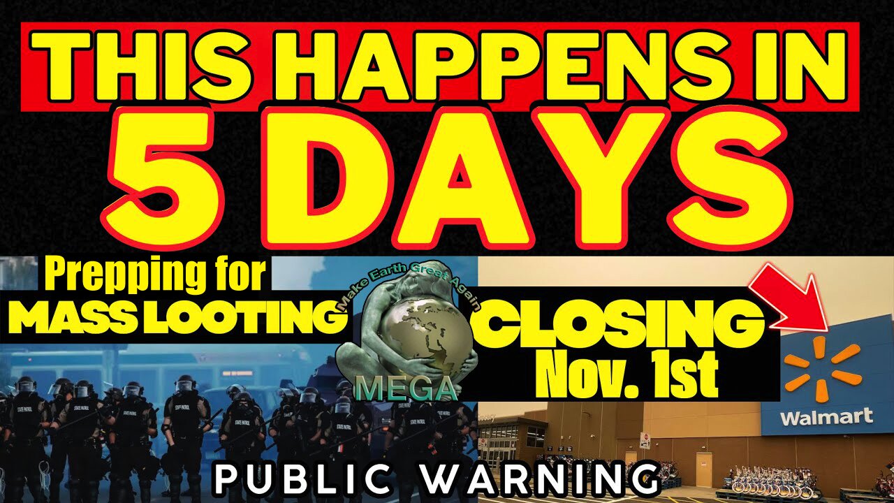 Nov. 1st WARNING: ESSENTIALS WILL BE LOCKED UP