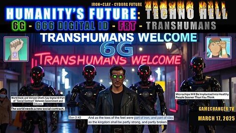 HUMANITY'S FUTURE: TECHNO HELL - 6G - 666 DIGITAL ID