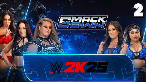 WWE 2K25 Smackdown March 28 - Match 2: Security at it's FINEST!