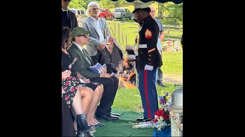 Full Military Honors For My Dad, I Received The Military Funeral Flag 6-27-25
