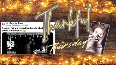 Thankful Thursday
