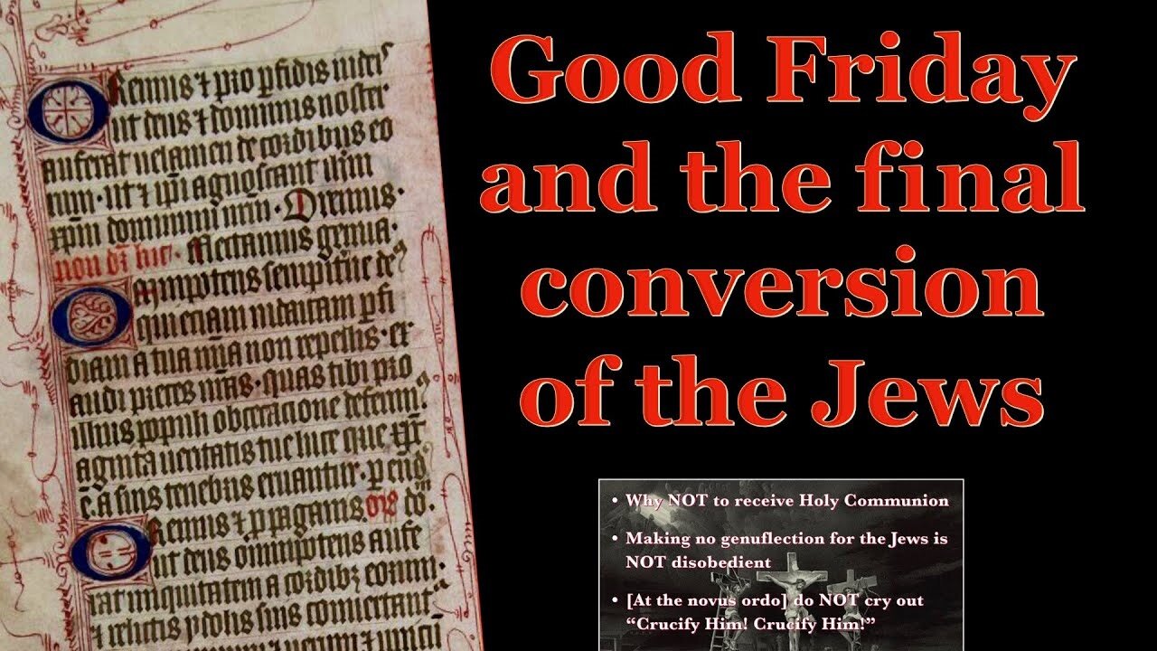 Standing For Christ On Good Friday by Father James Mawdsley