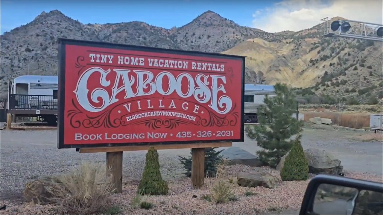 Caboose Village Drive near Big Rock Candy Mountain