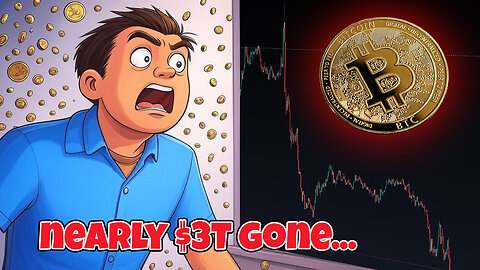 nearly $3T disappears from markets... so where does Bitcoin and crypto go from here?