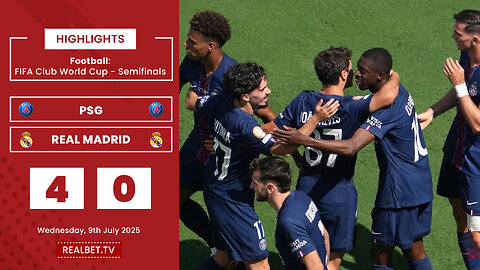 Video Highlight: PSG vs Real Madrid - FIFA Club World Cup