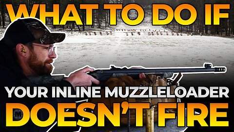 What to Do if Your Inline Muzzleloader Doesn't Fire - Muzzle-Loaders.com