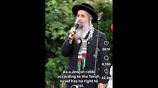 As a Jewish Rabbi, according to the Torah, Israel has no right to exist