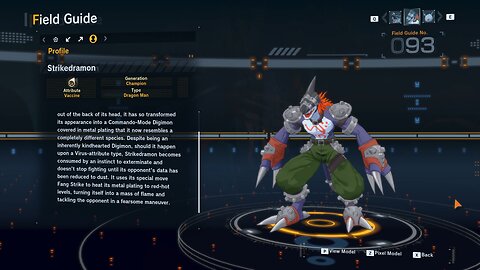 strikedramon all digivolution/de-digivolution/profile Digimon Story Time Stranger