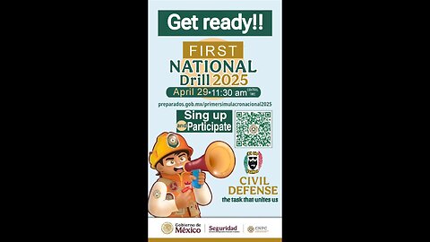 🇲🇽 Mexico’s National Earthquake Drill 2025: What to Expect on April 29 (Official Guidelines)📣