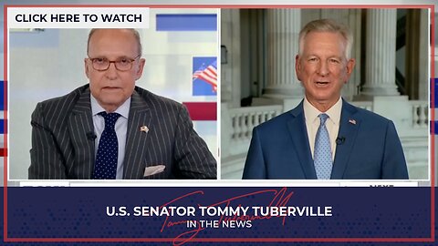 Tuberville and Kudlow Discuss the Legacy Media's Hatred of President Trump