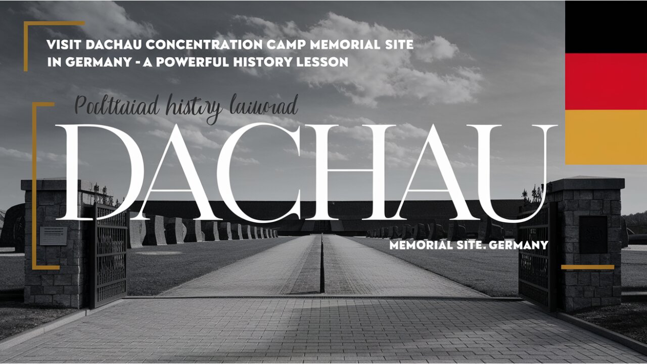 Visit Dachau Concentration Camp Memorial Site in Germany – A Powerful History Lesson.