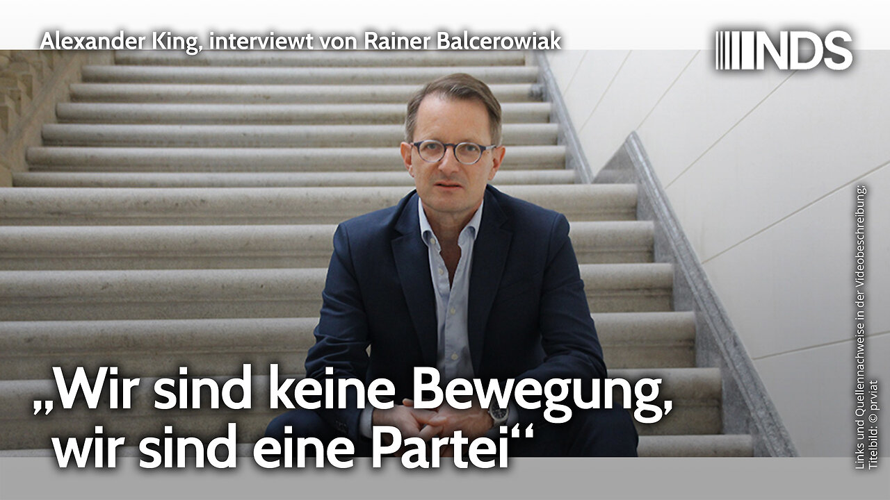 „Wir sind keine Bewegung, wir sind eine Partei“ | Alexander King, interviewt von Rainer Balcerowiak