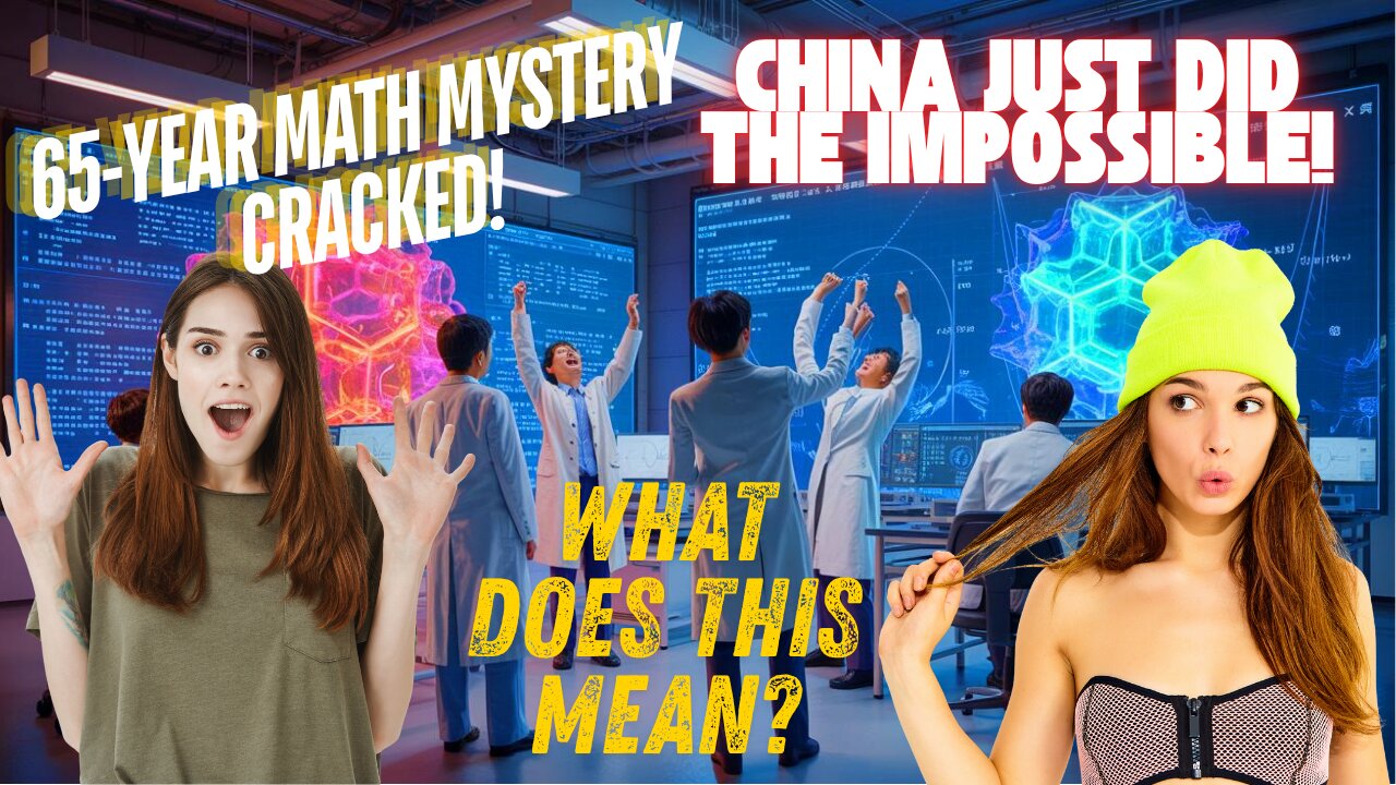 They Solved What No One Could: China Cracks 65-Year Math Problem