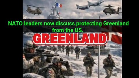 NATO leaders now discuss protecting Greenland from the US