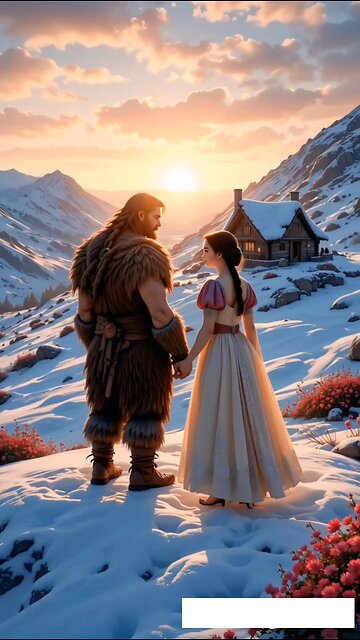 Giant Caveman and Snow White.
