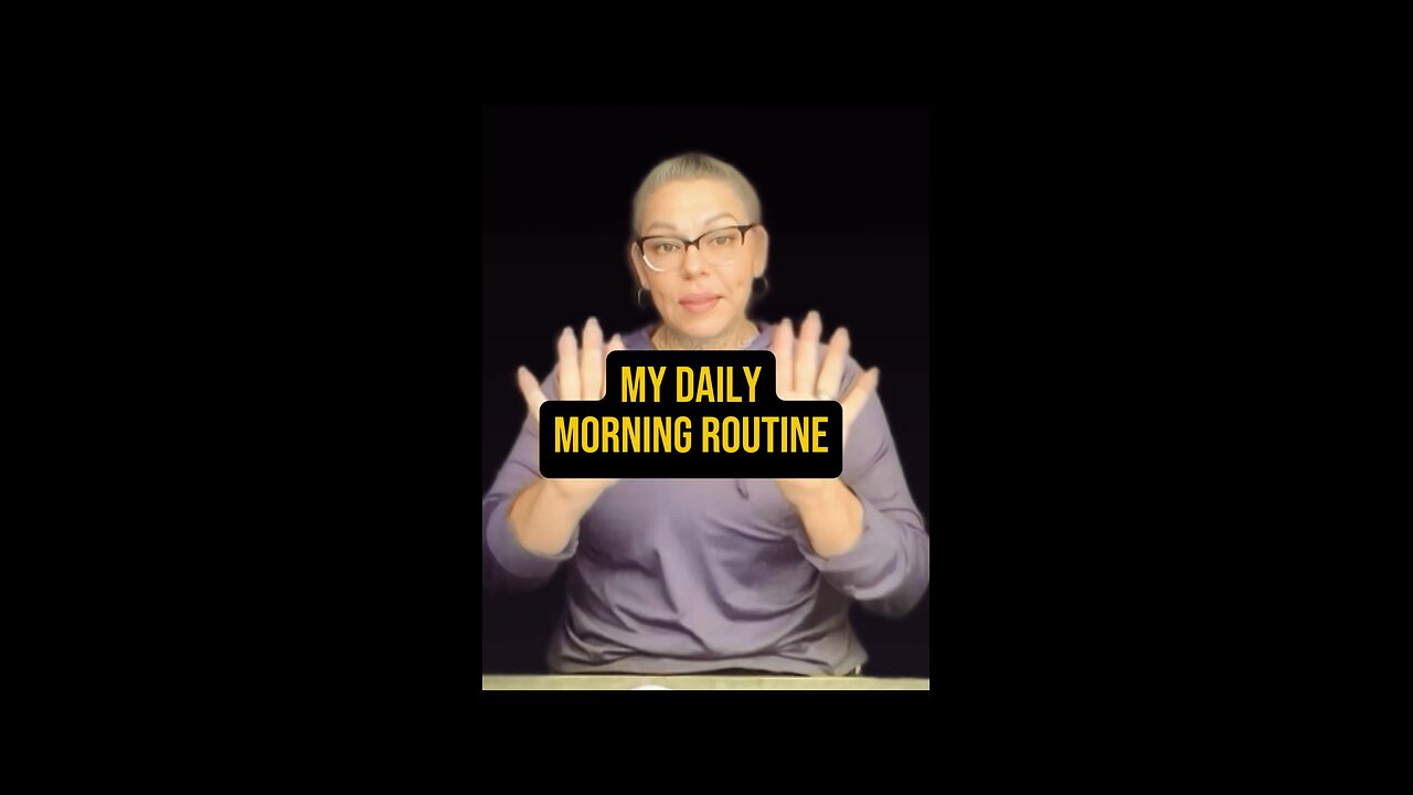 My Morning Daily Routine! 😍 #signlanguage #talk #asl #knowledge
