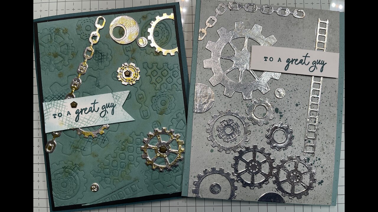 01/07/2026 - Gears & Textures Featuring Several Technique Ideas