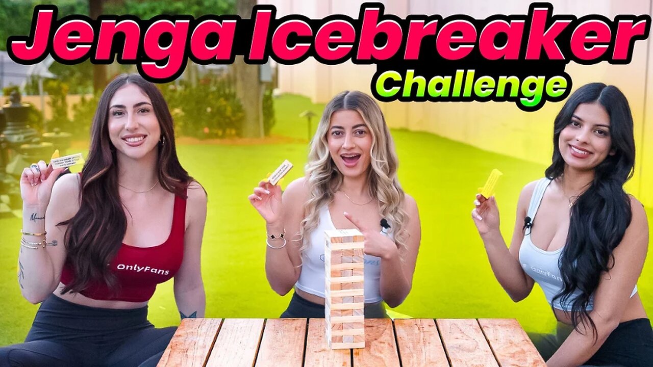 Jenga Icebreaker Challenge!