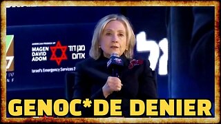 Hillary Goes FULL HASBARIST, Blames TIKTOK For Anti-Israel Sentiment