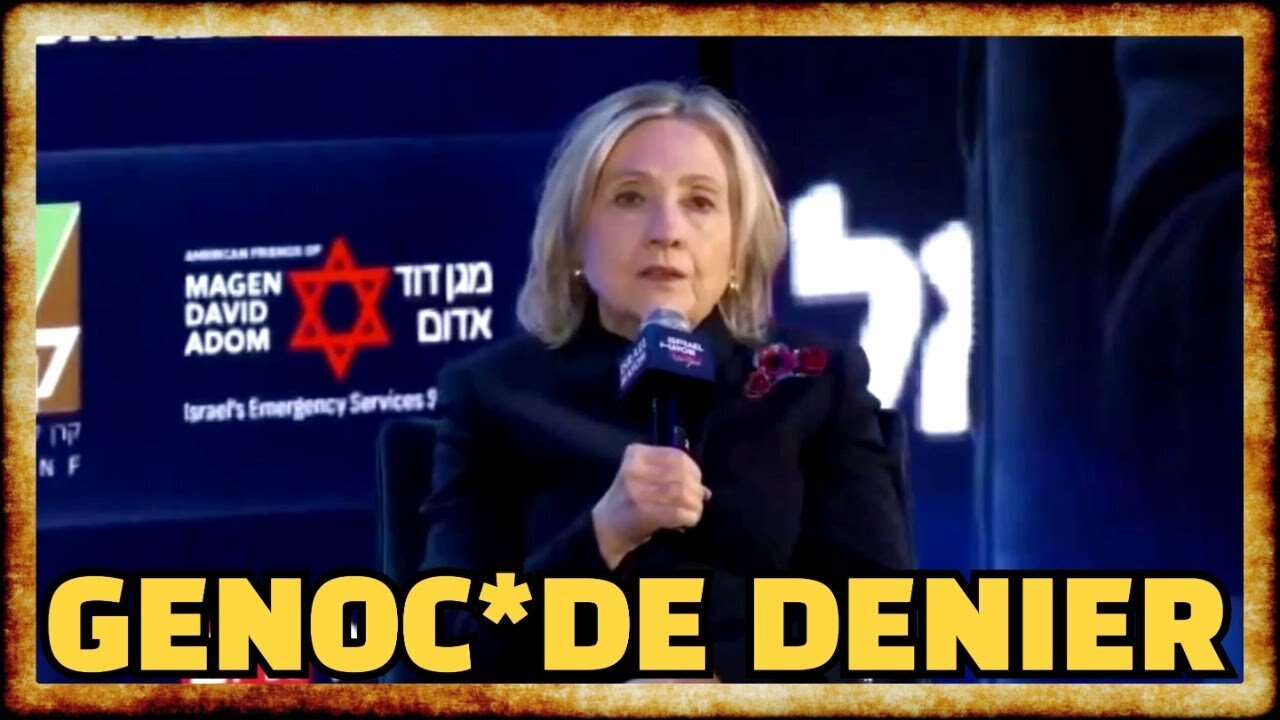 Hillary Goes FULL HASBARIST, Blames TIKTOK For Anti-Israel Sentiment