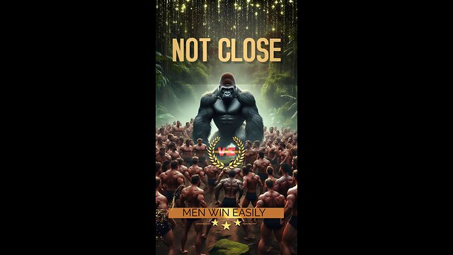 100 MEN VS 1 GORILLA