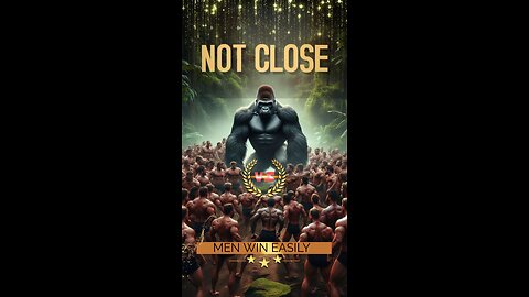 100 MEN VS 1 GORILLA