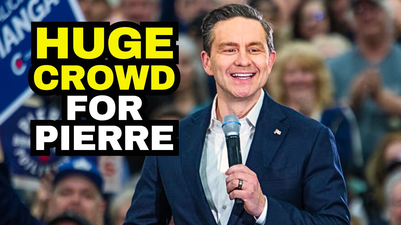 HUGE CROWD! Pierre Poilievre Draws 15,000 To Edmonton Rally