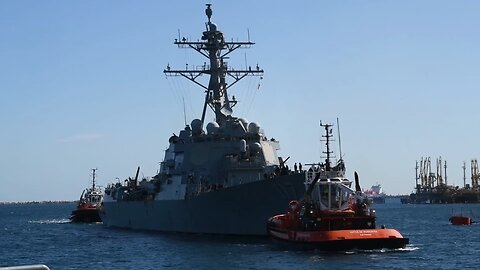 Navy Destroyer Sails to Support Southern Border Mission