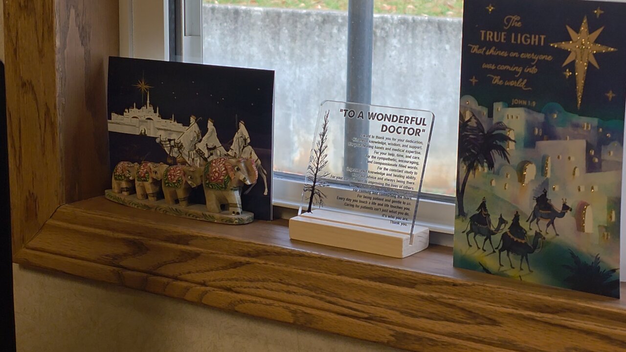 Outside my office window