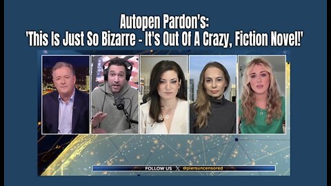 Autopen Pardon's: 'This Is Just So Bizarre - It's Out Of A Crazy, Fiction Novel!'