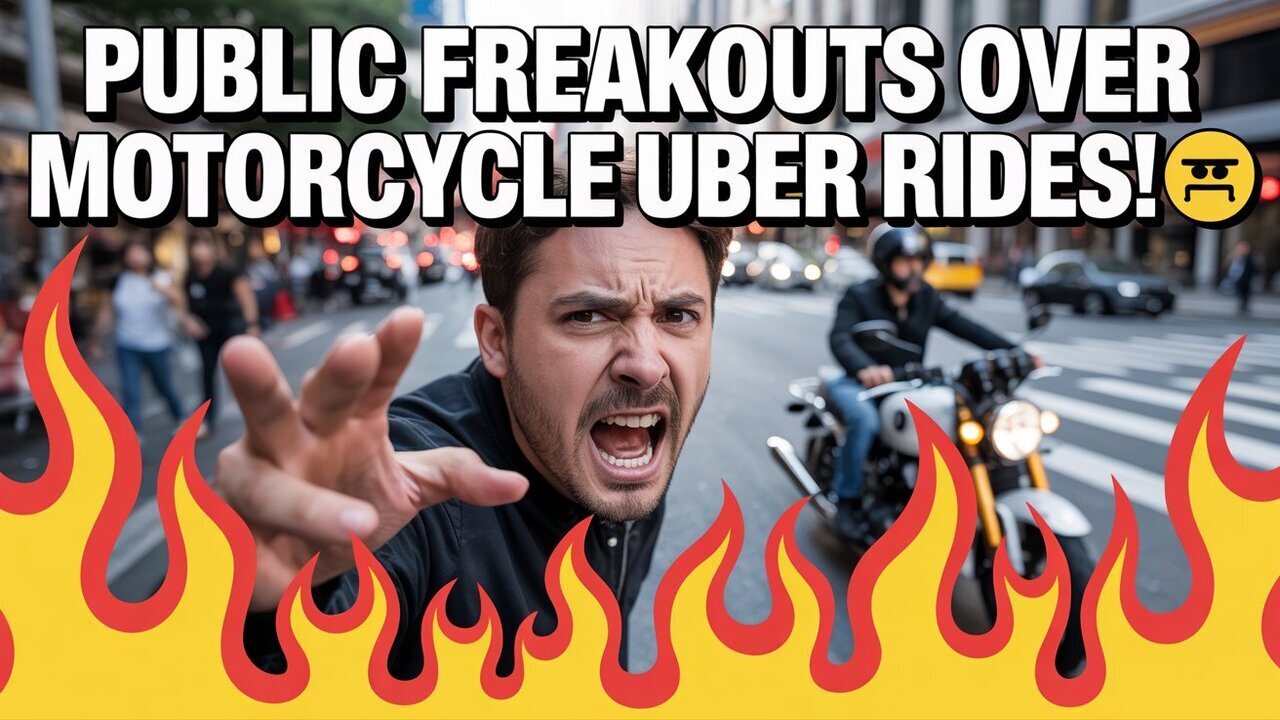 Motorcycle Uber Prank – People Weren’t Ready for This! 😱🛵