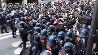 FURIOUS riots erupt across Paris in day of anti-government rage