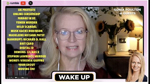 EP. 143 WAKE UP WITH SONIA POULTON & GUESTS: 1 September 2025