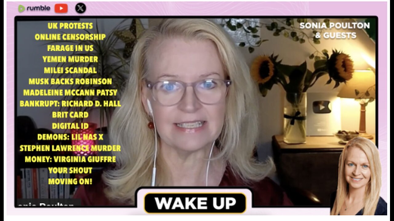 EP. 143 WAKE UP WITH SONIA POULTON & GUESTS: 1 September 2025