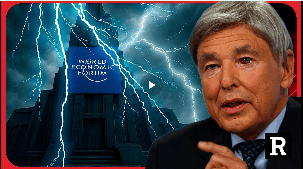 Holy SH*T! Look at Klaus Schwab's REPLACEMENT at the WEF, he's worse! | Redacted w Clayton Morris