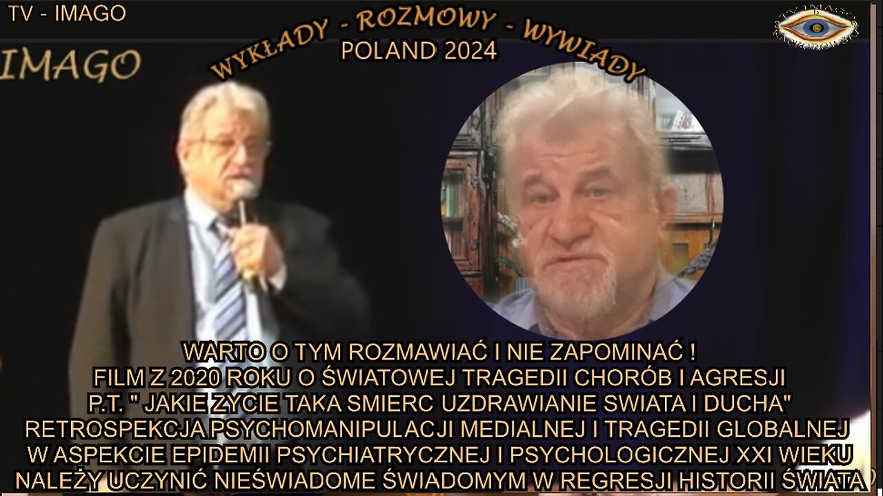 JAKIE ZYCIE TAKA SMIERC UZDRAWIANIE ŚWIATA I DUCHA. FILM Z 2020 ROKU O SWIATOWEJ TRAGEDII CHORÓB I AGRESJI.