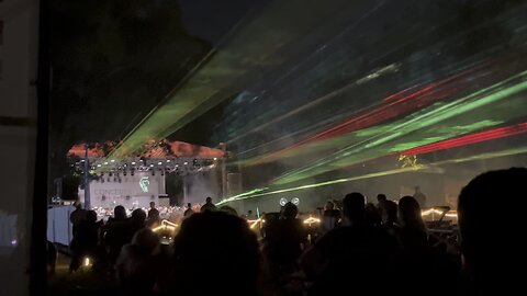 Star Wars Imperial March with lasers