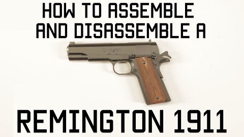 How to Assemble / Disassemble 1911 | how to strip | Blasty | Tactical Rifleman