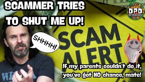 Simon Goldberg: Scam Artist AND Censorship Clown *BANNED IN THE UK*