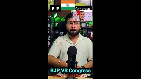 BJP vs Congress but still I stand with #congress #bjp #india #rahulgandhi #politics #narendramodi