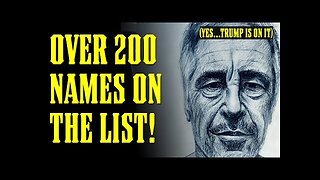 JEFFREY EPSTEIN LIST DROPPED & YOU WILL NOT BELIEVE WHO IS ON IT!!!