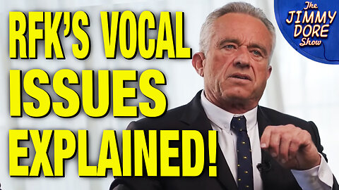 RFK Explains How His Voice Got That Way! w/ Dr. Mary Talley Bowden