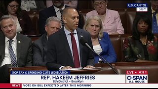 Rep Marcy Kaptur Falls Asleep As Hakeem Jeffries Drones On About Big Beautiful Bill