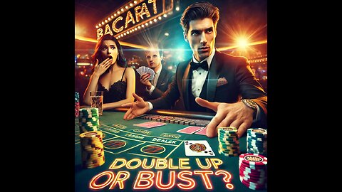 🎲 Live Dealer Baccarat Card Counting – DOUBLE UP or BUST?! 💥